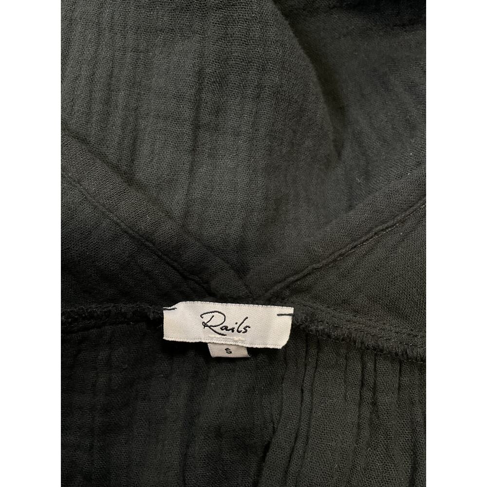 Rails Textured Black Francesca Dress Size S - Picture 4 of 6